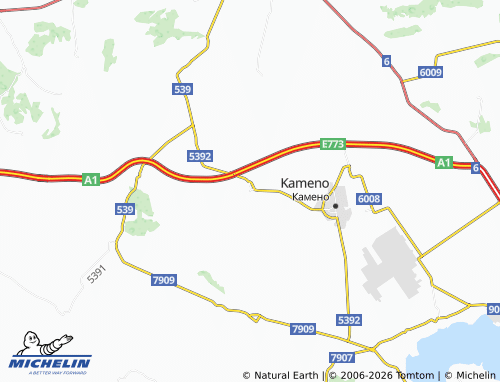Mappa MICHELIN Krastina - ViaMichelin