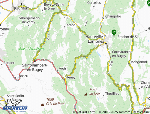 MICHELIN Chaley map - ViaMichelin