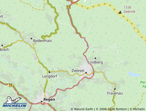 Mappa MICHELIN Rabenstein - ViaMichelin
