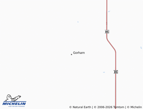 Mapa MICHELIN Gorham - ViaMichelin