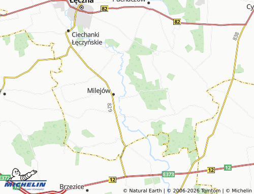 MICHELIN Klarów map - ViaMichelin