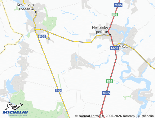 MICHELIN Polohy map - ViaMichelin