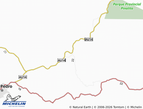 Mappa MICHELIN Cruce Caballero - ViaMichelin