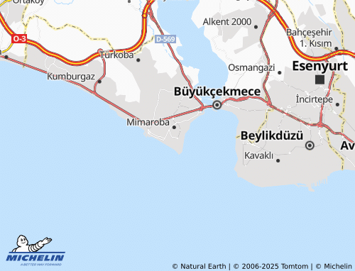 MICHELIN Sinanoba map - ViaMichelin