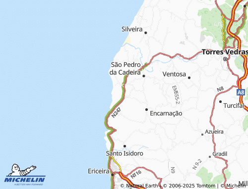 Mapa MICHELIN Barril - ViaMichelin