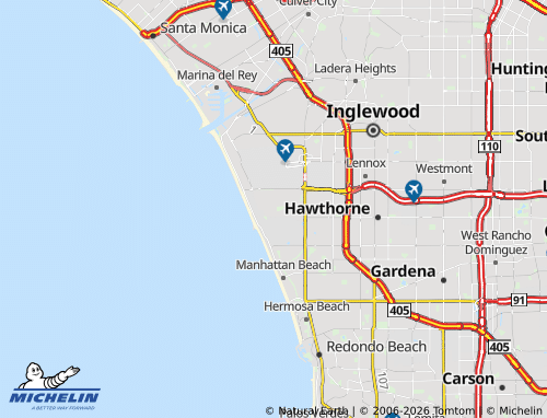 Mappa MICHELIN El Segundo - ViaMichelin