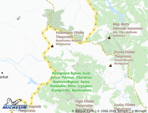 MICHELIN Kamitsani map - ViaMichelin