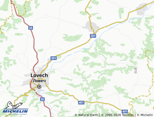Mapa MICHELIN Smochan - ViaMichelin