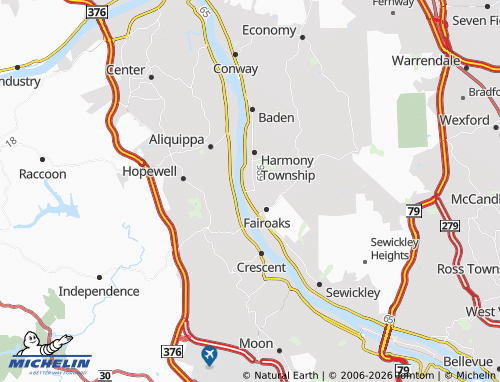 Mappa MICHELIN Ambridge - ViaMichelin