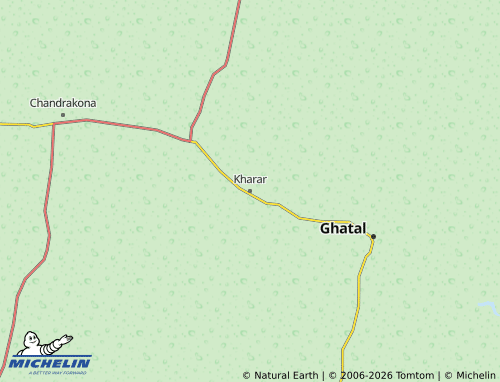 Mappa MICHELIN Kharar - ViaMichelin
