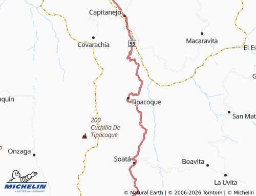 Carte MICHELIN Tipacoque - ViaMichelin