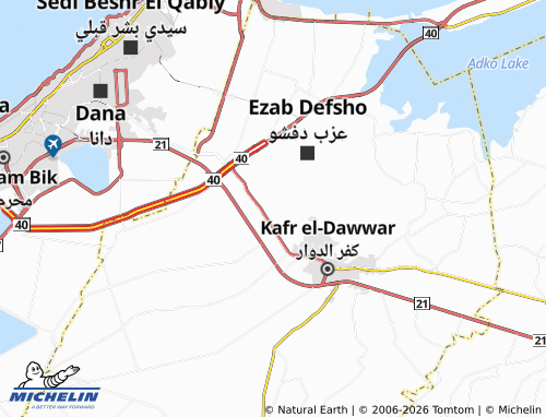 Mapa MICHELIN Ezbat Abu Salih - ViaMichelin