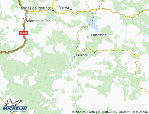 MICHELIN Berrocal map - ViaMichelin