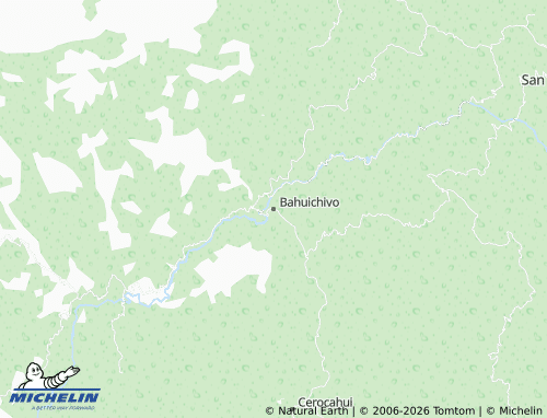 Mappa MICHELIN Bahuichivo - ViaMichelin
