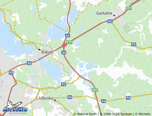 Mapa MICHELIN Ramaņi - ViaMichelin