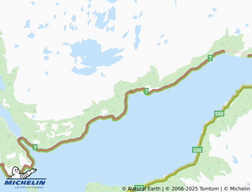 MICHELIN Vikadal map - ViaMichelin