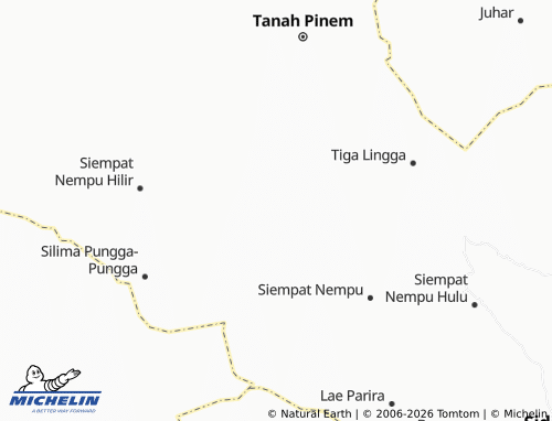 MICHELIN Lae Sering map - ViaMichelin