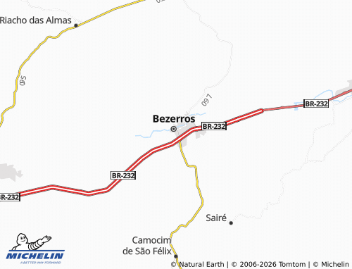 MICHELIN Santo Amaro map - ViaMichelin
