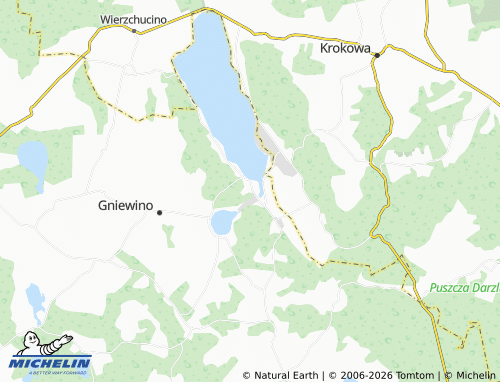 MICHELIN-Landkarte Czymanowo - ViaMichelin