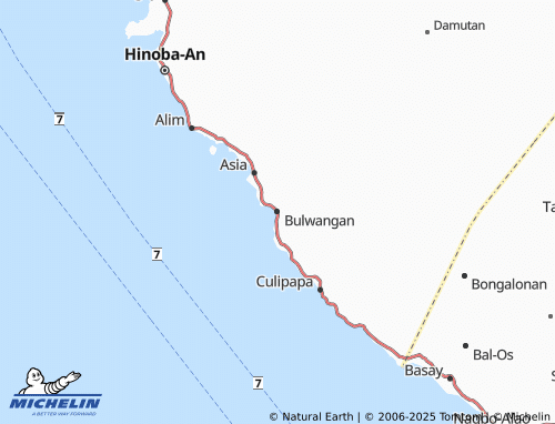 MICHELIN Bulwangan map - ViaMichelin