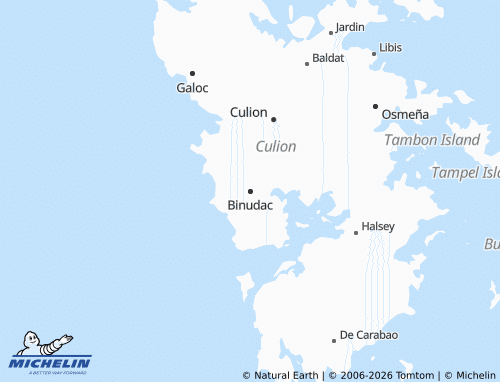Mapa MICHELIN Binudac - ViaMichelin