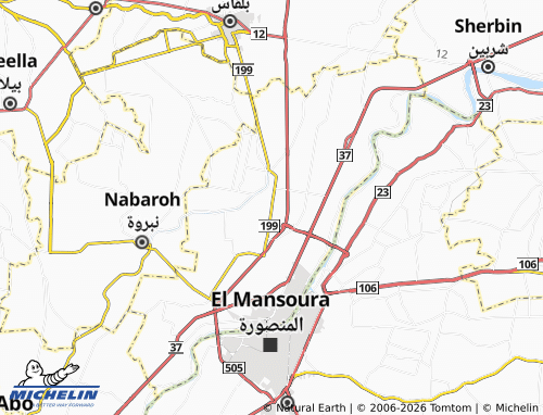 Mapa MICHELIN al-Manyal - ViaMichelin