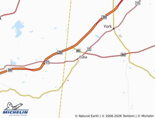 Mapa MICHELIN Cuba - ViaMichelin