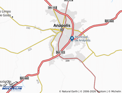 Mappa MICHELIN Residencial Arco-íris - ViaMichelin