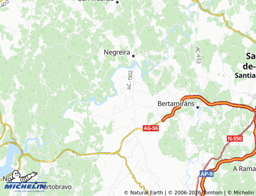MICHELIN Esparís map - ViaMichelin