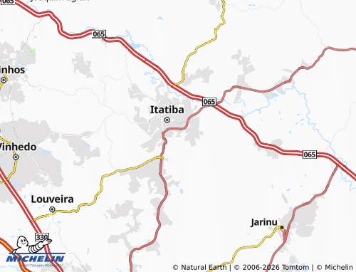 Mapa MICHELIN Morada dos Pássaros - ViaMichelin