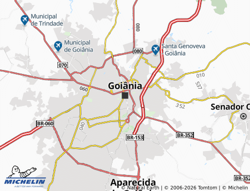 Mappa MICHELIN Goiania - ViaMichelin