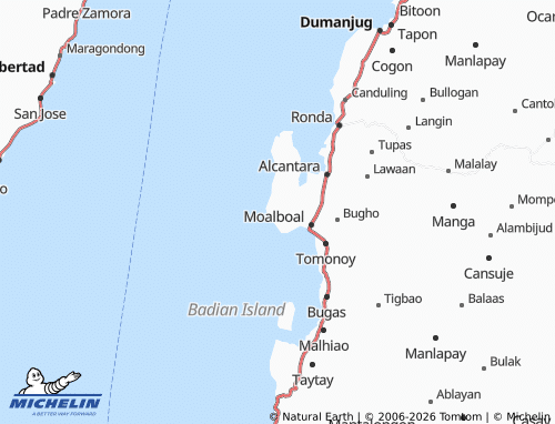 MICHELIN Tuble map - ViaMichelin