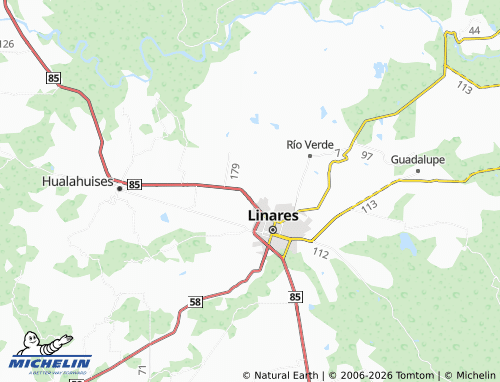 Mappa MICHELIN Arboledas del Valle - ViaMichelin