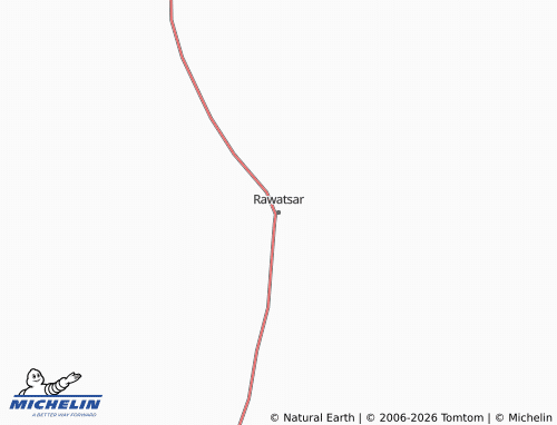 MICHELIN Rawatsar map - ViaMichelin
