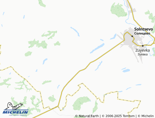 MICHELIN 2-ya Yekaterinovka map - ViaMichelin