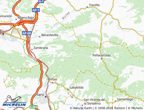 MICHELIN-Landkarte Berganzo - ViaMichelin