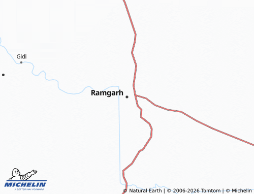 MICHELIN Ramgarh map - ViaMichelin
