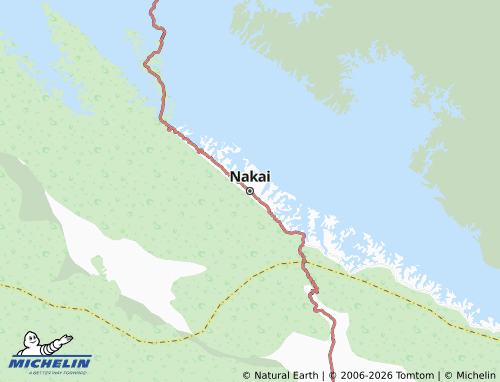 Mappa MICHELIN Nakai - ViaMichelin