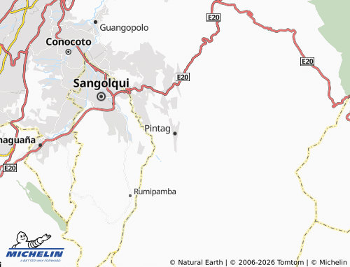 MICHELIN Pintag map - ViaMichelin