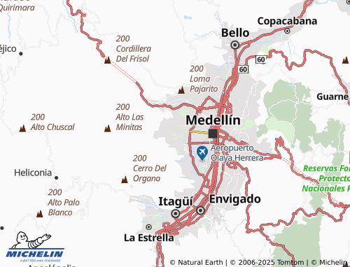 MICHELIN Belencito map - ViaMichelin