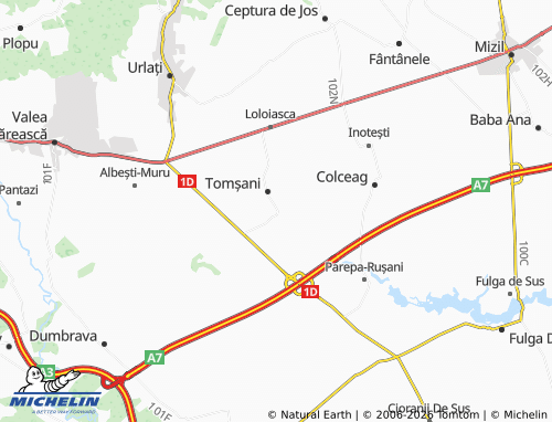 MICHELIN Magula map - ViaMichelin