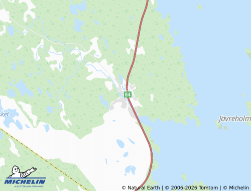 Mappa MICHELIN Jävre - ViaMichelin