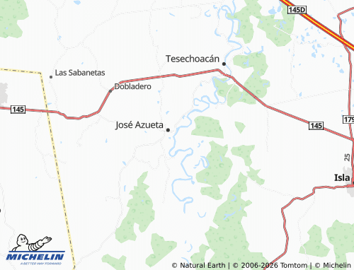 Mappa MICHELIN El Maguey - ViaMichelin
