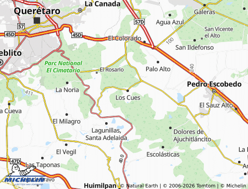 MICHELIN-Landkarte Bimbalete - ViaMichelin