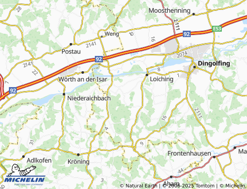 Mapa MICHELIN Süßbach - ViaMichelin