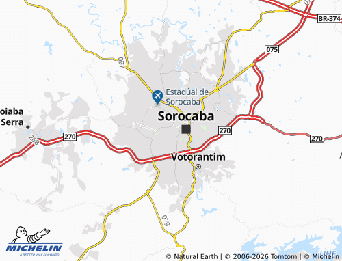 Mapa MICHELIN Vila Independência - ViaMichelin