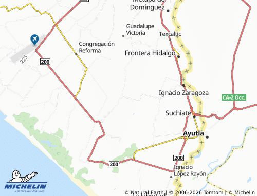 Mappa MICHELIN Gustavo Díaz Ordaz - ViaMichelin