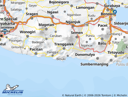 Carte MICHELIN Trenggalek - ViaMichelin