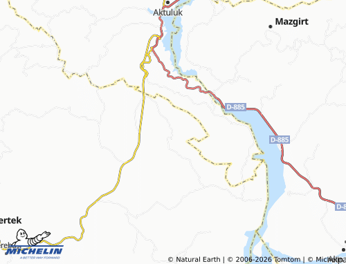 Mappa MICHELIN Kaçarlar - ViaMichelin