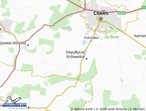 Mapa MICHELIN Uher - ViaMichelin